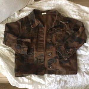 Boys camo jacket